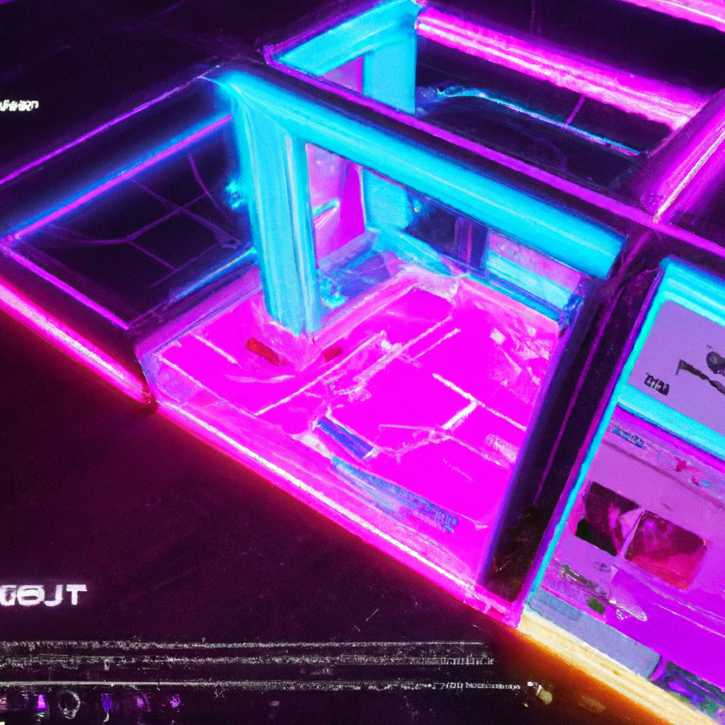 VoltArcade arena — neon grid showdown